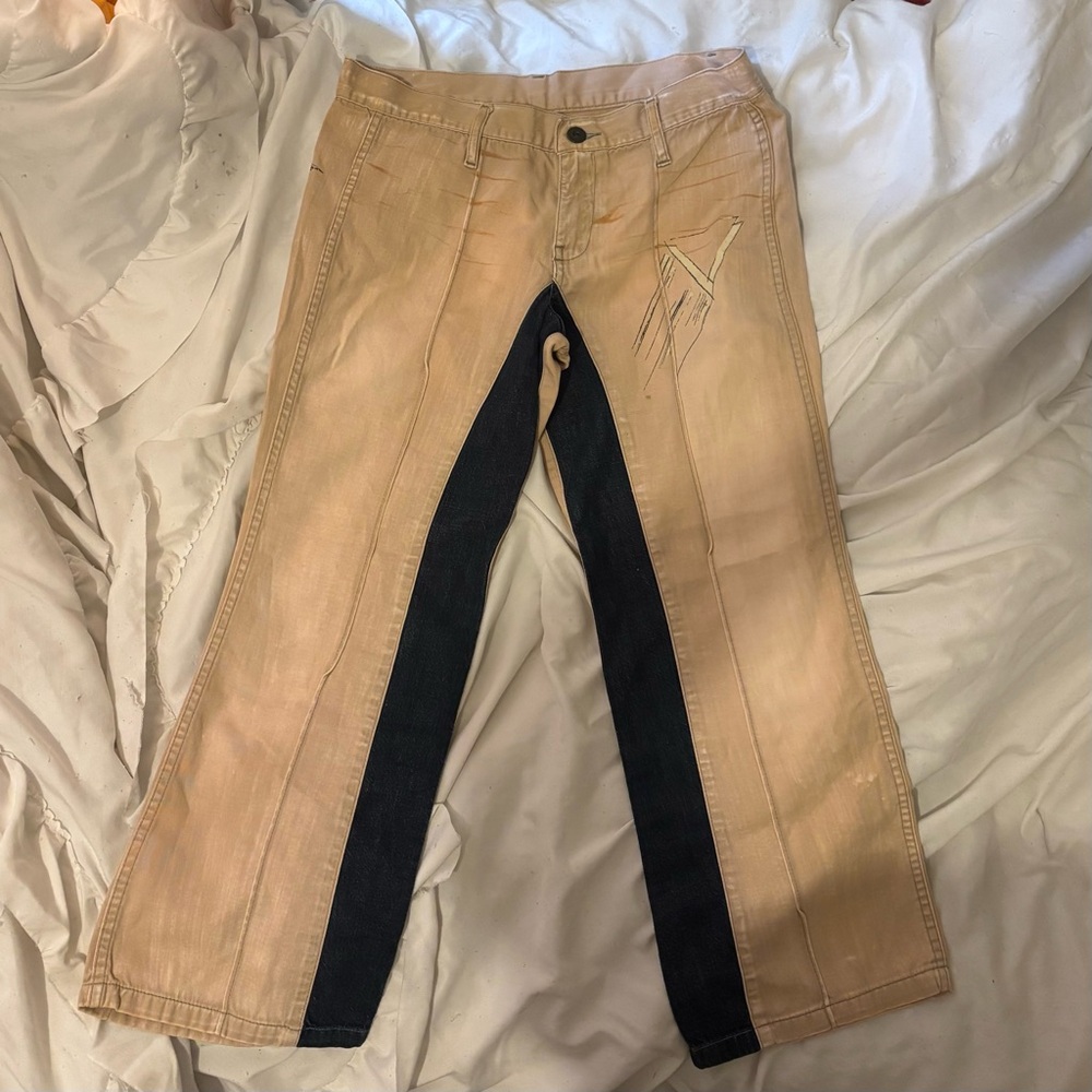 Diesel Vintage Tan Capri Pants